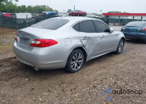 2013 Infiniti M37X from USA, damaged, VIN JN1BY1AR3DM601425